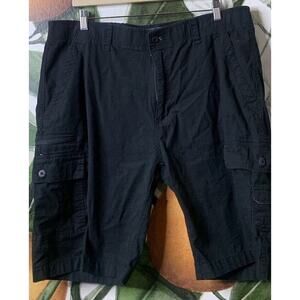 Wearfirst Shorts Mens Size 40 Black Free-band Utility Hiking Cargo Bottoms